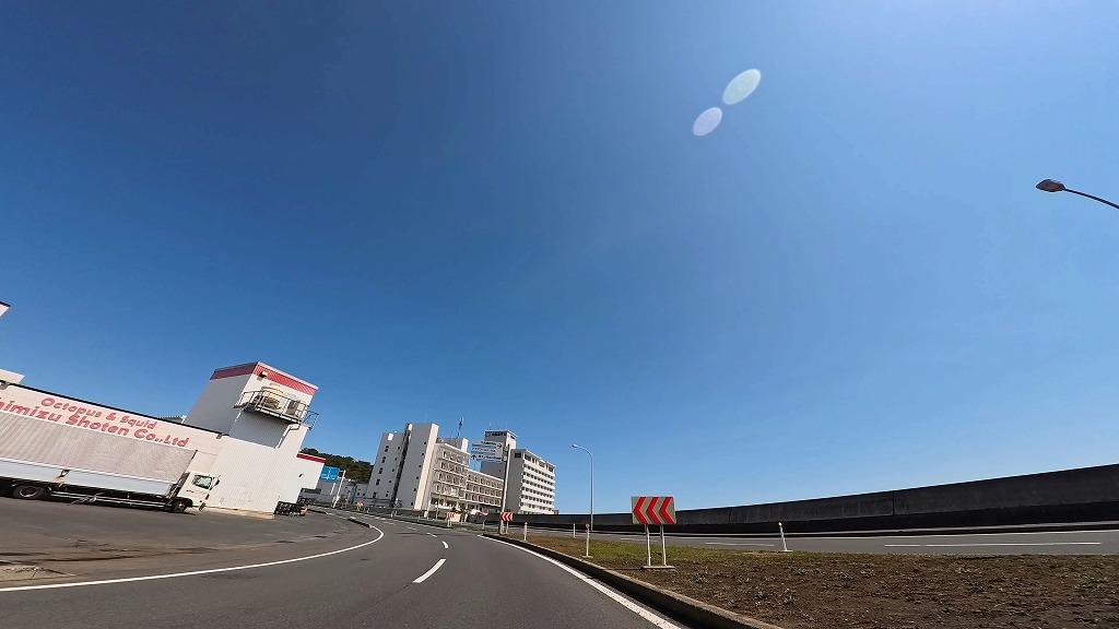 大洗海岸 サンビーチ通り 大洗海岸通り